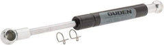 Value Collection - 0.24" Rod Diam, 0.59" Tube Diam, 40 Lb Capacity, Gas Spring - 7.5" Extended Length, 2" Stroke Length, Metal Socket, Black Nitride Piston - All Tool & Supply