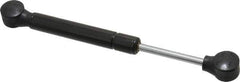 Value Collection - 0.24" Rod Diam, 0.59" Tube Diam, 80 Lb Capacity, Gas Spring - 7.5" Extended Length, 2" Stroke Length, Plastic Ball Socket, Black Nitride Piston - All Tool & Supply