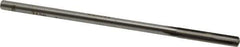 Made in USA - #3 Carbide-Tipped 4 Flute Chucking Reamer - Straight Flute, 13/64" Straight Shank, 1-1/4" Flute Length, 5" OAL - All Tool & Supply