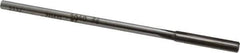 Made in USA - #6 Carbide-Tipped 4 Flute Chucking Reamer - Straight Flute, 11/64" Straight Shank, 1-1/8" Flute Length, 4-1/2" OAL - All Tool & Supply