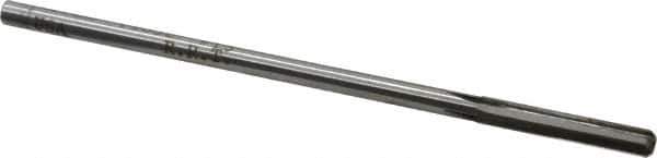 Made in USA - #13 Carbide-Tipped 4 Flute Chucking Reamer - Straight Flute, 11/64" Straight Shank, 1-1/8" Flute Length, 4-1/2" OAL - All Tool & Supply