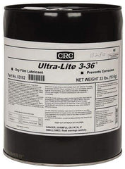 CRC - 5 Gal Pail Dry Film Lubricant - Amber, -40°F to 300°F, Food Grade - All Tool & Supply