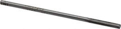 Made in USA - 5/32" Carbide-Tipped 4 Flute Chucking Reamer - Straight Flute, 0.151" Straight Shank, 1" Flute Length, 4" OAL - All Tool & Supply