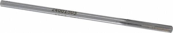 Made in USA - 0.1805" Carbide-Tipped 4 Flute Chucking Reamer - Straight Flute, 11/64" Straight Shank, 1-1/8" Flute Length, 4-1/2" OAL - All Tool & Supply