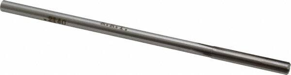 Made in USA - 0.214" Carbide-Tipped 4 Flute Chucking Reamer - All Tool & Supply