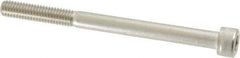 Value Collection - M6x1.00 Metric Coarse Hex Socket Drive, Socket Cap Screw - Grade 18-8 & Austenitic A2 Stainless Steel, Uncoated, Partially Threaded, 75mm Length Under Head - All Tool & Supply