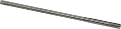 Made in USA - 0.237" Carbide-Tipped 4 Flute Chucking Reamer - Straight Flute, 7/32" Straight Shank, 1-1/2" Flute Length, 6" OAL - All Tool & Supply