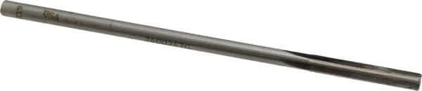 Made in USA - 0.247" Carbide-Tipped 4 Flute Chucking Reamer - Straight Flute, 15/64" Straight Shank, 1-1/2" Flute Length, 6" OAL - All Tool & Supply