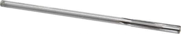 Made in USA - 0.256" Carbide-Tipped 4 Flute Chucking Reamer - Straight Flute, 15/64" Straight Shank, 1-1/2" Flute Length, 6" OAL - All Tool & Supply