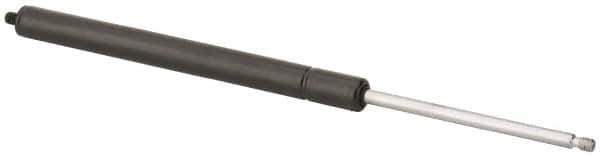 Value Collection - 0.24" Rod Diam, 0.59" Tube Diam, 60 Lb Capacity, Gas Spring - 12" Extended Length, 3.5" Stroke Length, Threaded End, Black Nitride Piston - All Tool & Supply