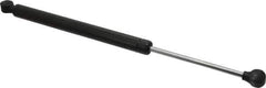 Made in USA - 0.32" Rod Diam, 0.87" Tube Diam, 100 Lb Capacity, Hydraulic Dampers - Extension, 17.01" Extended Length, 6" Stroke Length, Plastic Ball Socket, Chrome-Plated Piston - All Tool & Supply