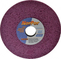 Norton - 7" Diam x 1-1/4" Hole x 1/2" Thick, H Hardness, 46 Grit Surface Grinding Wheel - Aluminum Oxide, Type 1, Coarse Grade, 3,600 Max RPM, Vitrified Bond, No Recess - All Tool & Supply