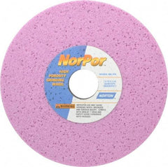 Norton - 7" Diam x 1-1/4" Hole x 1/2" Thick, G Hardness, 46 Grit Surface Grinding Wheel - Aluminum Oxide, Type 1, Coarse Grade, 3,600 Max RPM, Vitrified Bond, No Recess - All Tool & Supply