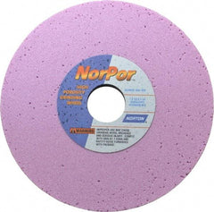 Norton - 7" Diam x 1-1/4" Hole x 1/2" Thick, G Hardness, 60 Grit Surface Grinding Wheel - Aluminum Oxide, Type 1, Medium Grade, 3,600 Max RPM, Vitrified Bond, No Recess - All Tool & Supply