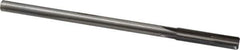 Made in USA - 0.322" Carbide-Tipped 4 Flute Chucking Reamer - Straight Flute, 9/32" Straight Shank, 1-1/2" Flute Length, 6" OAL - All Tool & Supply