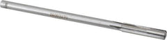 Made in USA - 0.327" Carbide-Tipped 4 Flute Chucking Reamer - Straight Flute, 9/32" Straight Shank, 1-1/2" Flute Length, 6" OAL - All Tool & Supply