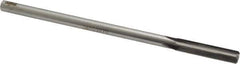 Made in USA - 0.307" Carbide-Tipped 4 Flute Chucking Reamer - Straight Flute, 9/32" Straight Shank, 1-1/2" Flute Length, 6" OAL - All Tool & Supply