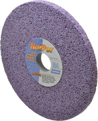 Norton - 8" Diam x 1-1/4" Hole x 1/2" Thick, H Hardness, 46 Grit Surface Grinding Wheel - Ceramic, Type 1, Coarse Grade, 3,600 Max RPM, Vitrified Bond, No Recess - All Tool & Supply