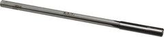 Made in USA - 0.354" Carbide-Tipped 4 Flute Chucking Reamer - Straight Flute, 5/16" Straight Shank, 1-3/4" Flute Length, 7" OAL - All Tool & Supply