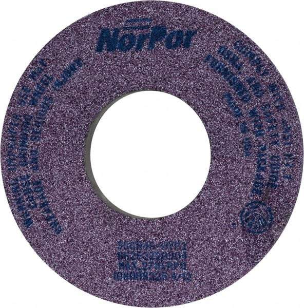 Norton - 12" Diam x 5" Hole x 1-1/2" Thick, H Hardness, 46 Grit Surface Grinding Wheel - Ceramic, Type 5, Coarse Grade, 2,710 Max RPM, Vitrified Bond, One-Side Recess - All Tool & Supply