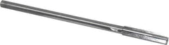 Made in USA - 0.38" Carbide-Tipped 4 Flute Chucking Reamer - Straight Flute, 5/16" Straight Shank, 1-3/4" Flute Length, 7" OAL - All Tool & Supply