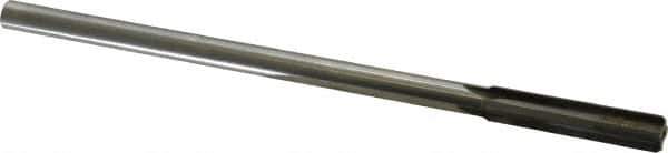 Made in USA - 0.385" Carbide-Tipped 4 Flute Chucking Reamer - Straight Flute, 5/16" Straight Shank, 1-3/4" Flute Length, 7" OAL - All Tool & Supply