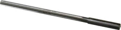 Made in USA - 0.39" Carbide-Tipped 4 Flute Chucking Reamer - Straight Flute, 5/16" Straight Shank, 1-3/4" Flute Length, 7" OAL - All Tool & Supply