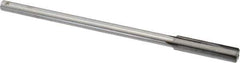 Made in USA - 0.408" Carbide-Tipped 4 Flute Chucking Reamer - Straight Flute, 5/16" Straight Shank, 1-3/4" Flute Length, 7" OAL - All Tool & Supply