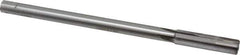 Made in USA - 0.429" Carbide-Tipped 4 Flute Chucking Reamer - Straight Flute, 3/8" Straight Shank, 1-3/4" Flute Length, 7" OAL - All Tool & Supply