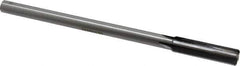 Made in USA - 0.445" Carbide-Tipped 4 Flute Chucking Reamer - Straight Flute, 3/8" Straight Shank, 1-3/4" Flute Length, 7" OAL - All Tool & Supply