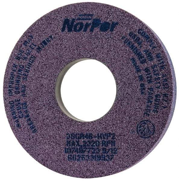 Norton - 14" Diam x 5" Hole x 2" Thick, H Hardness, 46 Grit Surface Grinding Wheel - Ceramic, Type 5, Coarse Grade, 2,320 Max RPM, Vitrified Bond, One-Side Recess - All Tool & Supply