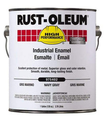 Rust-Oleum - 1 Gal International Orange Gloss Finish Industrial Enamel Paint - 250 to 550 Sq Ft per Gal, Interior/Exterior, <450 gL VOC Compliance - All Tool & Supply