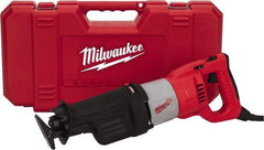 Milwaukee Tool - 3,000 Strokes per Minute, 1-1/4 Inch Stroke Length, Electric Reciprocating Saw - 120 Volts, 13 Amps - All Tool & Supply