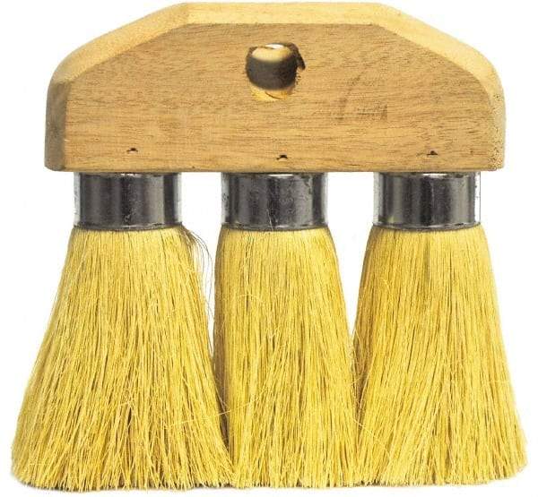 Weiler - Tampico Surface Preparation Roof Brush - 3-1/4" Bristle Length, 6-1/4" Wide - All Tool & Supply