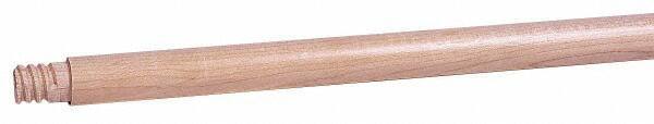 Weiler - 60 x 1-1/8" Wood Handle for Floor Brushes & Garage Brushes - Threaded Connection, Tan - All Tool & Supply