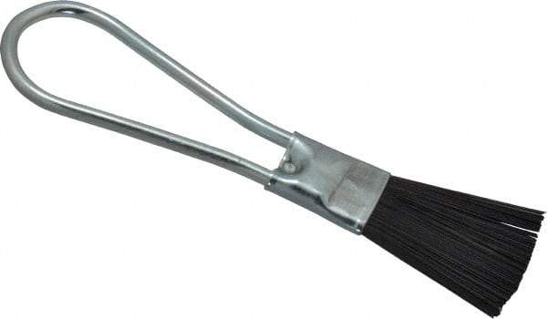 Weiler - 3 Rows x 15 Columns Steel Scratch Brush - 5-1/2" OAL, 1-1/2" Trim Length, Steel Loop Handle - All Tool & Supply