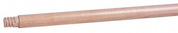 Weiler - 72 x 15/16" Wood Handle for Floor Brushes & Garage Brushes - Threaded Connection, Tan - All Tool & Supply