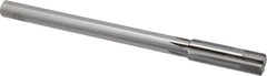 Made in USA - 0.747" Carbide-Tipped 6 Flute Chucking Reamer - Straight Flute, 5/8" Straight Shank, 2-1/2" Flute Length, 9-1/2" OAL - All Tool & Supply