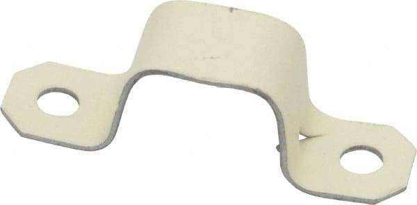 Wiremold - 1-7/8 Inch Long x 1/2 Inch Wide x 7/8 Inch High, Raceway Strap - Ivory, For Use with Wiremold 500 Series Raceways - All Tool & Supply