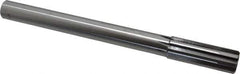 Made in USA - 1" Carbide-Tipped 8 Flute Chucking Reamer - Straight Flute, 7/8" Straight Shank, 2-3/4" Flute Length, 10-1/2" OAL - All Tool & Supply