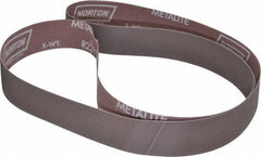 Norton - 1-1/2" Wide x 60" OAL, 320 Grit, Aluminum Oxide Abrasive Belt - Aluminum Oxide, Extra Fine, Coated, Series R228 - All Tool & Supply