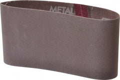 Norton - 3-1/2" Wide x 15-1/2" OAL, 220 Grit, Aluminum Oxide Abrasive Belt - Aluminum Oxide, Very Fine, Coated, Series R228 - All Tool & Supply