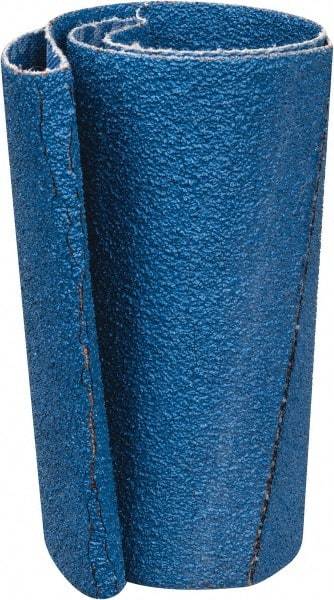 Norton - 3-1/2" Wide x 15-1/2" OAL, 60 Grit, Zirconia Alumina Abrasive Belt - Zirconia Alumina, Medium, Coated, X Weighted Cloth Backing, Series R823 - All Tool & Supply