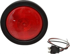 Peterson - 4" Long, 25 Watt, 2.1 Amp, Red Sealed Lighting Stop, Turn & Tail Light - 12 Volts, Includes Grommet, Light & Pigtail - All Tool & Supply