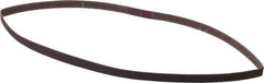 Norton - 1/4" Wide x 18" OAL, 180 Grit, Aluminum Oxide Abrasive Belt - Aluminum Oxide, Very Fine, Coated, Series R228 - All Tool & Supply