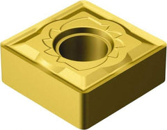 Sandvik Coromant - SNMG432 SM Grade S05F Carbide Turning Insert - TiCN/Al2O3/TiN Finish, 90° Square, 1/2" Inscr Circle, 3/16" Thick, 1/32" Corner Radius - All Tool & Supply