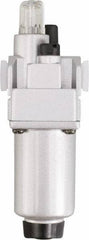 PRO-SOURCE - 1/2" NPT, 290 Max psi Standard Modular Lubricator - Aluminum Bowl, Aluminum Die Cast Body, 200 CFM, 140°F Max Temp, 2-3/4" Wide x 9.45" High - All Tool & Supply