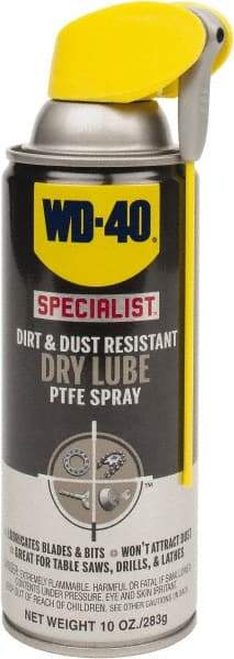 WD-40 Specialist - 10 oz Aerosol Dry Film with PTFE Spray Lubricant - High Temperature, Low Temperature, High Pressure - All Tool & Supply