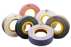 Camel Grinding Wheels - 20" Diam x 8" Hole x 3" Thick, I Hardness, 46 Grit Surface Grinding Wheel - Aluminum Oxide, Type 7, Coarse Grade, 1,241 Max RPM, Vitrified Bond, Two-Side Recess - All Tool & Supply