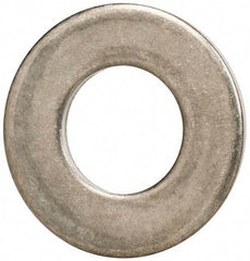 Made in USA - 3/8" Screw, Grade 300 Stainless Steel Standard Flat Washer - 0.405" ID x 0.812" OD, 0.051" Thick, Passivated Finish, Meets Military Specifications - All Tool & Supply